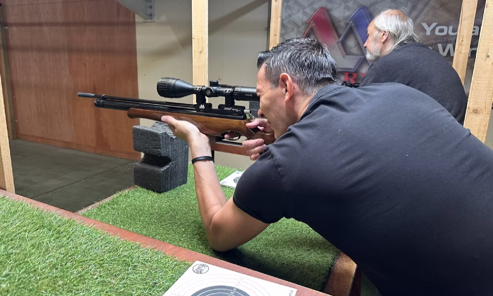 Rifle and Pistol Combo at Crackshot Newton Abbot