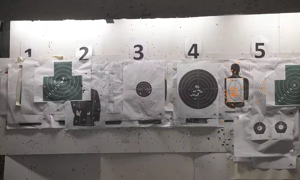 Riga Gun Range Winchester Glock Kalashnikov